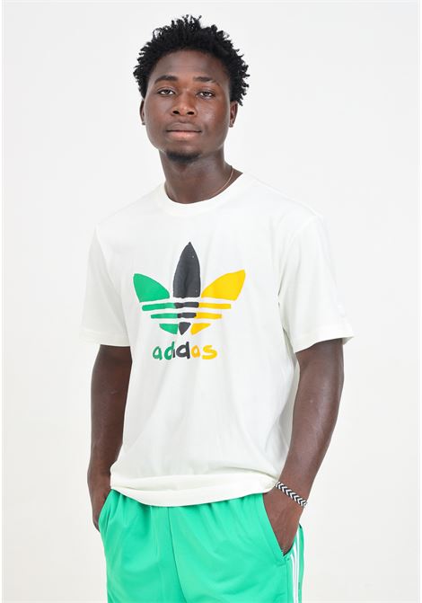 T-shirt a manica corta Training Supply 1 bianca da uomo ADIDAS ORIGINALS | IX6716.